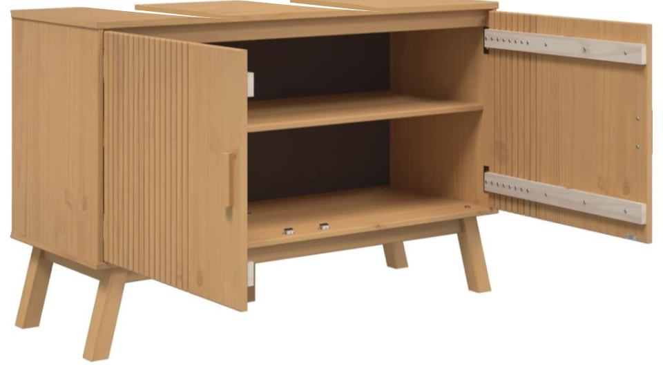 Interioransicht des des Badunterschrank Oslo im skandinavischen Design
